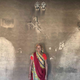 Nannu Bai Bhandole, in her ash-covered house.